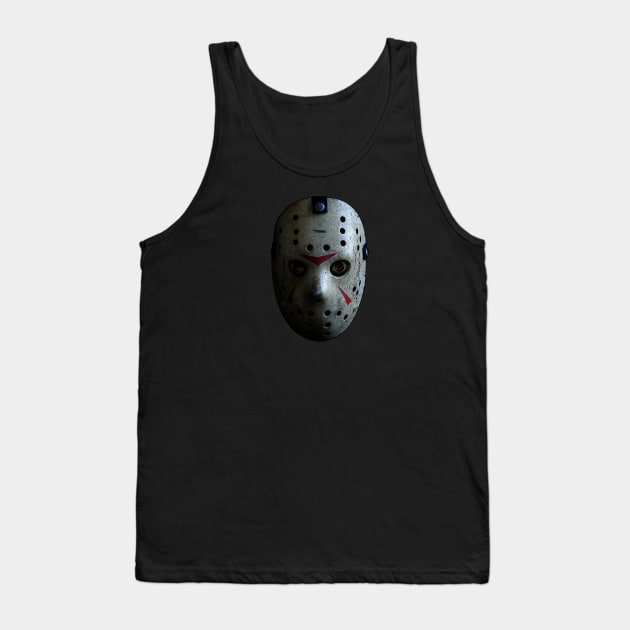 Friday The 13th Jason Mask Tank Top by JCD666